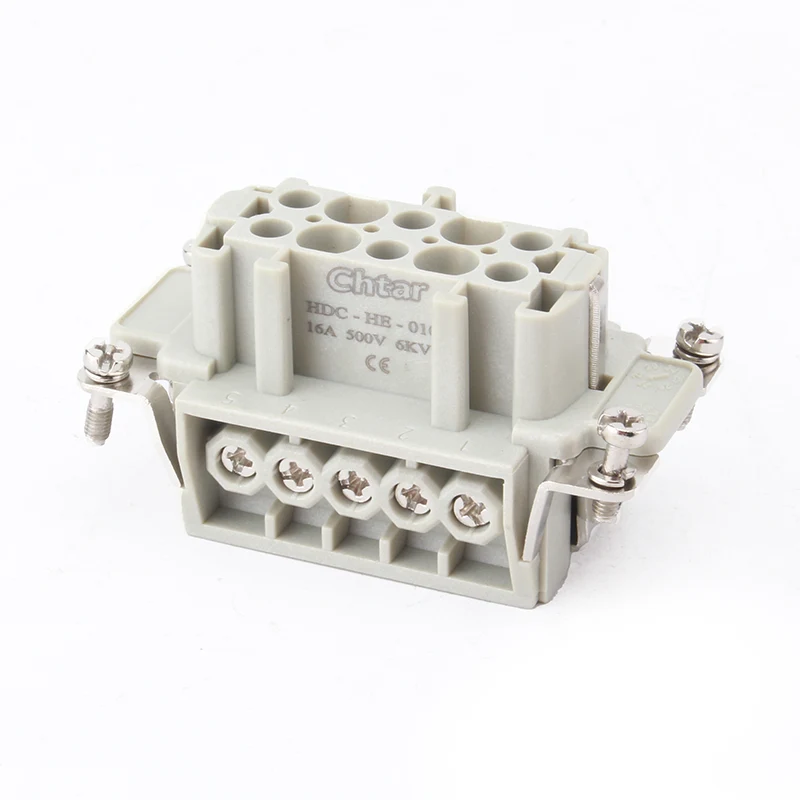 10-pinowe złącze M/F o dużej wytrzymałości