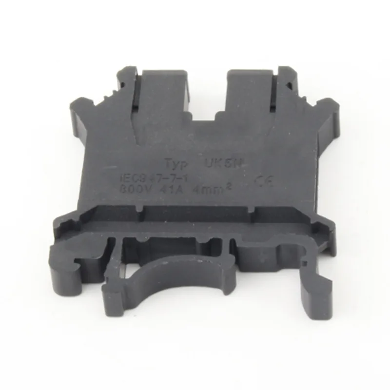 Blok zacisków na szynę Din w Wielkiej Brytanii 5N